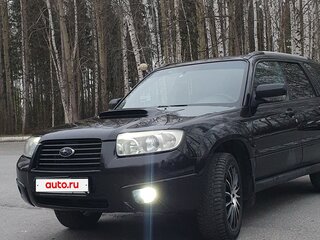 2007 Subaru Forester II Рестайлинг, чёрный, 650000 рублей, вид 1