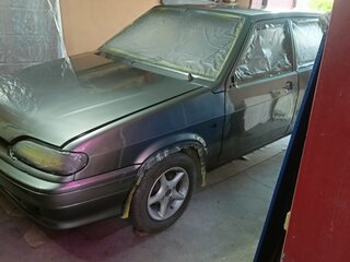 2004 Lada (ВАЗ) 2114, серебристый, 180000 рублей, вид 4