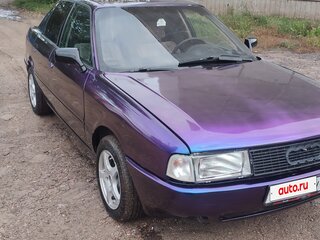 1991 Audi 80 IV (B3), синий, 450000 рублей, вид 2