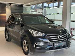 2017 Hyundai Santa Fe III Рестайлинг, чёрный, 1957000 рублей, вид 3