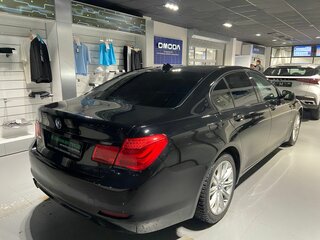 2009 BMW 7 серии Long 730Ld V (F01/F02/F04), чёрный, 1450000 рублей, вид 4