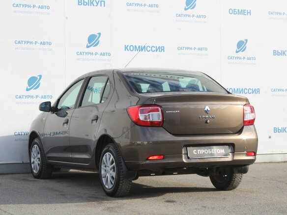 2018 Renault Logan II Рестайлинг, коричневый, 950000 рублей - вид 6