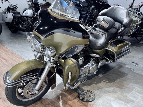 2007 Harley-Davidson Electra Glide, зелёный, 1199000 рублей - вид 3