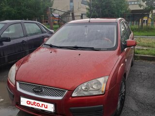 2007 Ford Focus II Рестайлинг, красный, 500000 рублей, вид 2