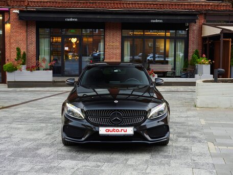 2017 Mercedes-Benz C-Класс 200 IV (W205), чёрный, 2450000 рублей, вид 2
