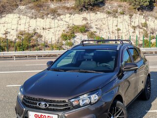 2019 Lada (ВАЗ) Vesta SW I, коричневый, 970000 рублей, вид 2
