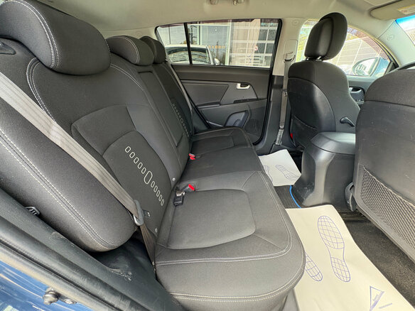 2012 Kia Sportage III, синий - вид 16