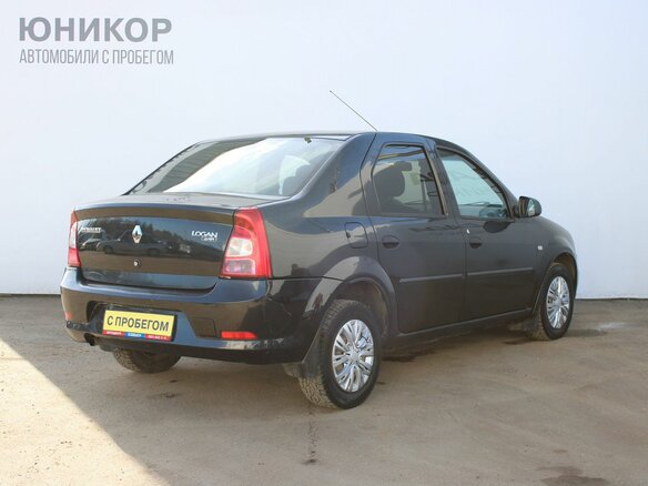 2010 Renault Logan I Рестайлинг, чёрный, 359000 рублей - вид 4