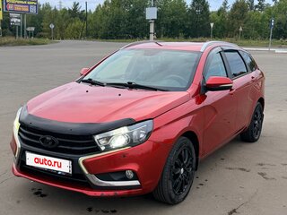2017 Lada (ВАЗ) Vesta SW I, красный, 820000 рублей, вид 1