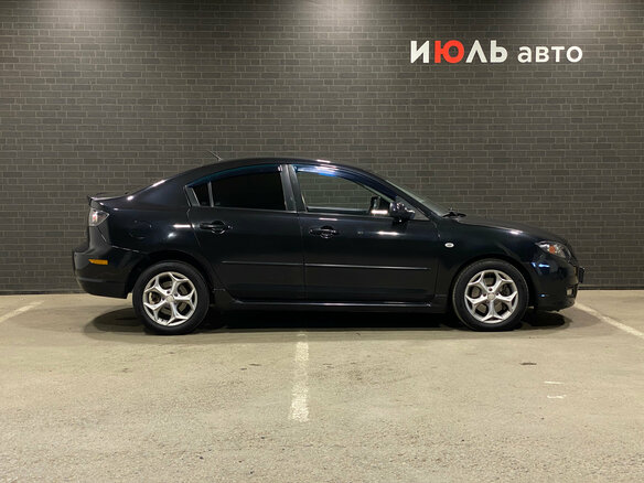 2007 Mazda 3 I (BK) Рестайлинг, синий - вид 3
