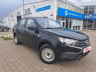 2020 Lada (ВАЗ) Granta I Рестайлинг, чёрный, 434000 рублей, вид 3