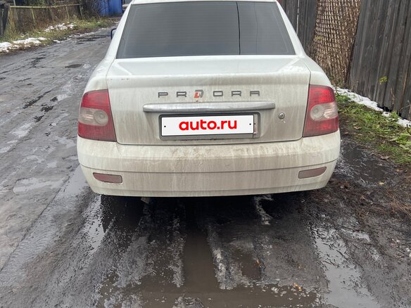 2011 Lada (ВАЗ) Priora I, белый, 250000 рублей - вид 1