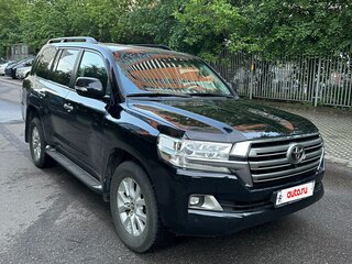 2018 Toyota Land Cruiser 200 Series Рестайлинг 2, чёрный, 5799990 рублей, вид 5