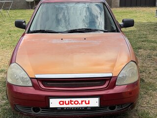2008 Lada (ВАЗ) Priora I, красный, 165000 рублей, вид 2