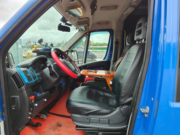 2012 Fiat Professional Ducato, голубой, 2450000 рублей - вид 20