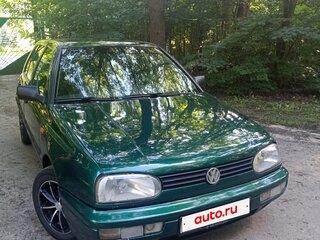 1996 Volkswagen Golf III, зелёный, 245000 рублей, вид 3