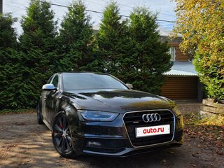 2012 Audi A4 IV (B8) Рестайлинг, чёрный, 1150000 рублей, вид 3