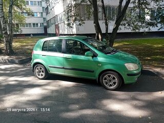 2005 Hyundai Getz I, зелёный, 377000 рублей, вид 1