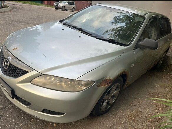 2004 Mazda Atenza I, серебристый