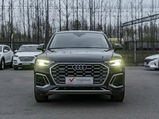 2023 Audi Q5 L 40 TFSI II (FY) Рестайлинг, чёрный, 4220000 рублей, вид 3