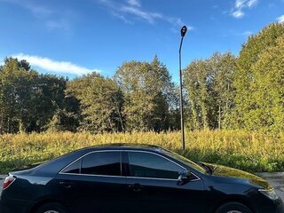 2015 Toyota Camry VII (XV50) Рестайлинг, серый, 1830000 рублей, вид 3