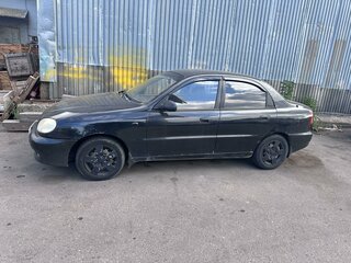 2008 Chevrolet Lanos I, чёрный, 101010 рублей, вид 1