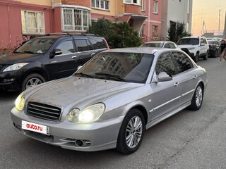 2006 Hyundai Sonata ТагАЗ IV (EF) Рестайлинг, серебристый, 390000 рублей, вид 1