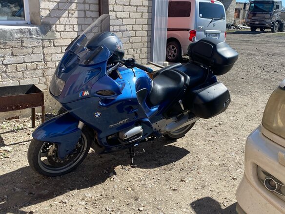 1996 BMW R 100 RT, синий, 200000 рублей - вид 4