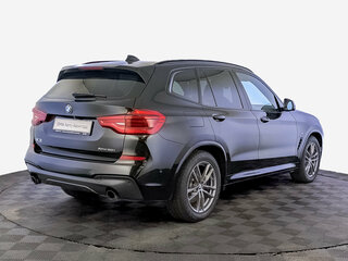 2021 BMW X3 30i xDrive III (G01), чёрный, 4490000 рублей, вид 5