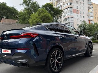 2021 BMW X6 30d III (G06), синий, 8950000 рублей, вид 5