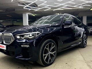 2020 BMW X6 30d III (G06), синий, 8200000 рублей, вид 5