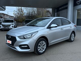 2017 Hyundai Solaris II, серый, 1285000 рублей, вид 2