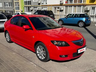 2007 Mazda 3 I (BK) Рестайлинг, красный, 590000 рублей, вид 3