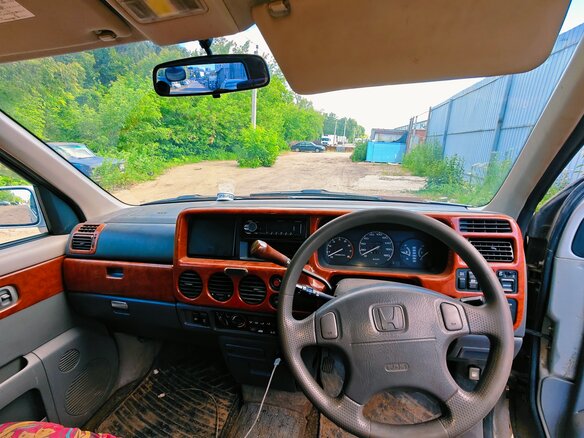 1998 Honda Stepwgn I, серый, 300000 рублей - вид 8