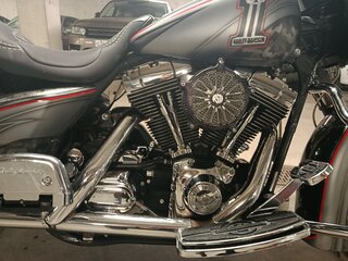 2003 Harley-Davidson Electra Glide, чёрный, 900000 рублей, вид 3