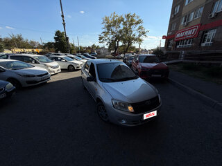 2012 Lada (ВАЗ) Granta I, серебристый, 340000 рублей, вид 5