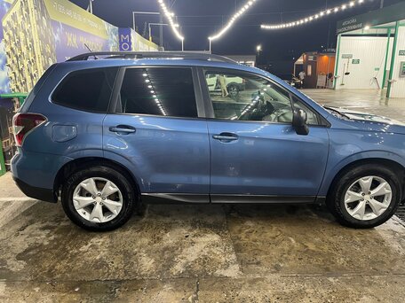 2015 Subaru Forester IV Рестайлинг, синий, 1500000 рублей, вид 4