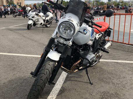 2017 BMW R Nine T Scrambler, белый, 1150000 рублей, вид 5
