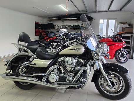 2009 Kawasaki VN1700 Vulcan, бежевый, 630000 рублей, вид 4