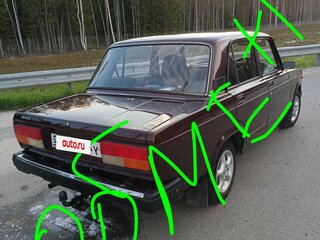 2011 Lada (ВАЗ) 2107, пурпурный, 310000 рублей, вид 1