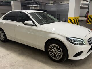 2019 Mercedes-Benz C-Класс 180 IV (W205) Рестайлинг, белый, 2940000 рублей, вид 1