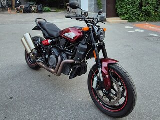 2022 Indian FTR 1200, пурпурный, 1225000 рублей, вид 3