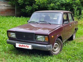2008 Lada (ВАЗ) 2107, пурпурный, 120000 рублей, вид 1