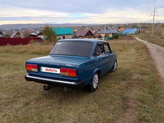 2004 Lada (ВАЗ) 2107, синий, 155000 рублей, вид 4