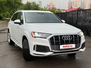 2020 Audi Q7 45 TFSI II (4M) Рестайлинг, белый, 5640000 рублей, вид 3