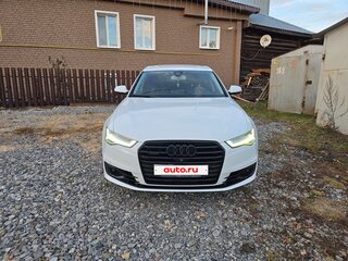 2016 Audi A6 IV (C7) Рестайлинг, белый, 2800000 рублей, вид 2