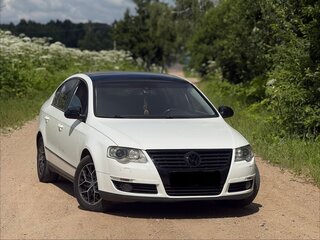 2009 Volkswagen Passat B6, белый, 850000 рублей, вид 1