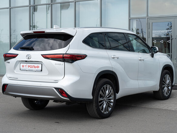 2025 Toyota Highlander IV (XU70), белый - вид 5