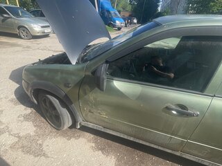 2008 Lada (ВАЗ) Kalina I, зелёный, 130000 рублей, вид 2
