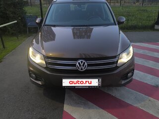 2014 Volkswagen Tiguan I Рестайлинг, коричневый, 1230000 рублей, вид 4